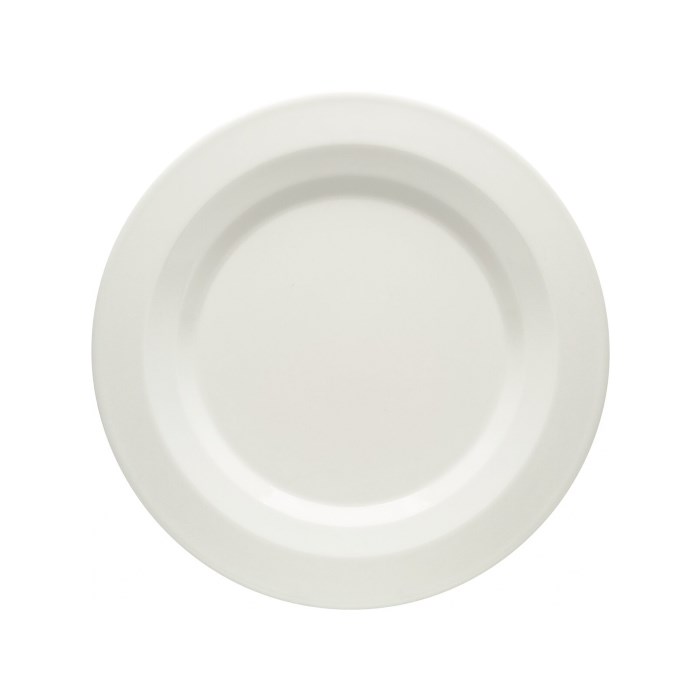 Allure Plate flat round with rim 26cm