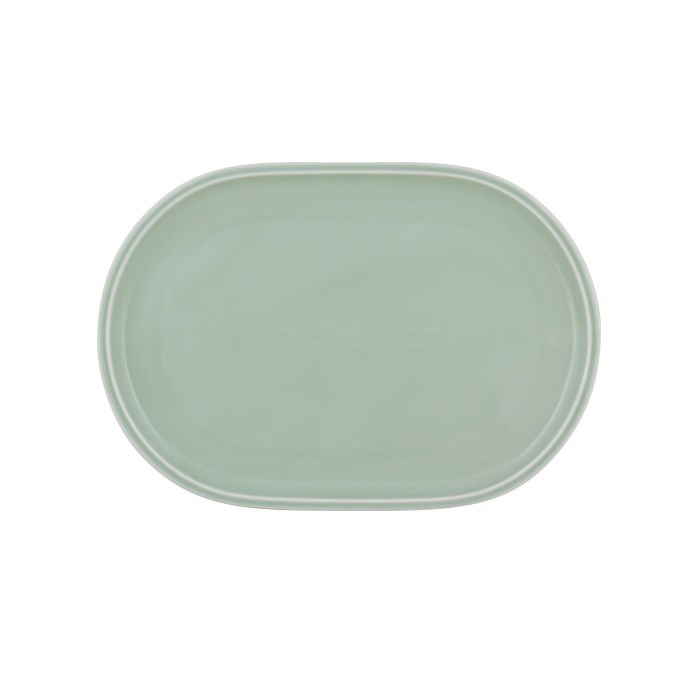 Shiro Glaze podnos ovál coup FROST 23x16 cm