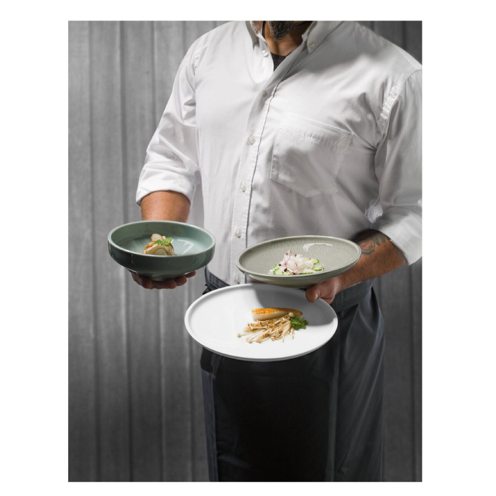 Plytký tanier coup SHIRO, štruktúrovaný, 24 cm