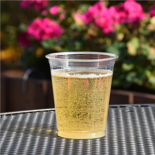 Téglik číry, 300 ml, PET, priemer. 95 mm, 50ks.