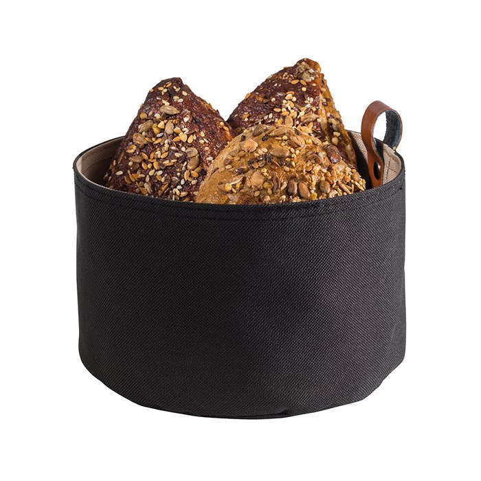 fabric pastry basket diameter 17cm, height 11.5cm