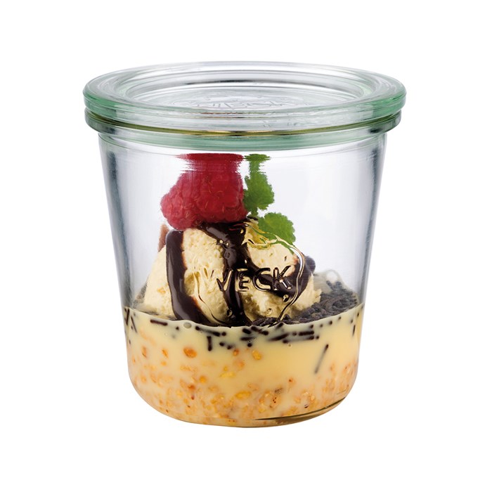 Weck jar + lid 0.29 l set of 6 jars + 6 lids