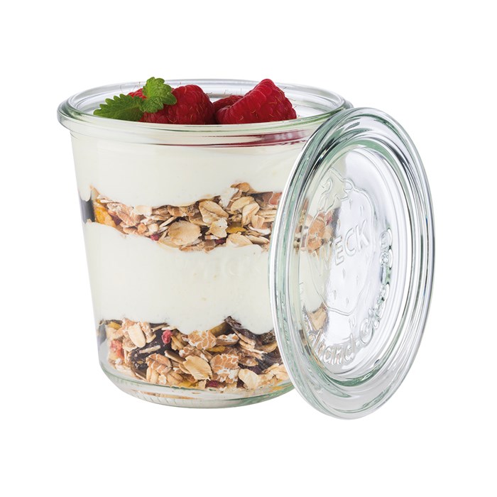 Weck jar + lid 0.29 l set of 6 jars + 6 lids