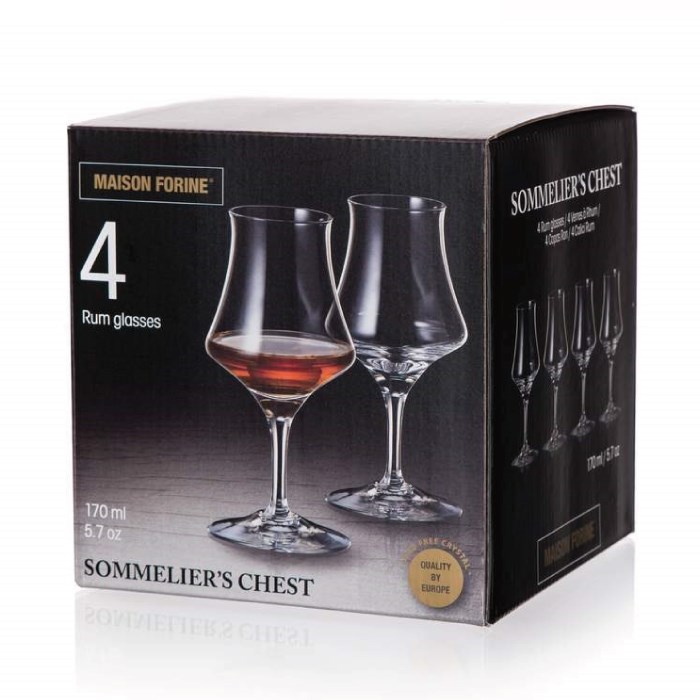 Poháre na rum SOMMELIER Chest 170 ml