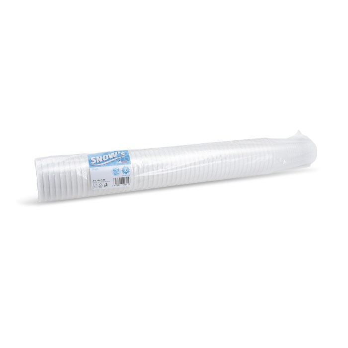 kelímok Airpac Snows biely 200/250ml pr.78mm / 50ks (XPP)