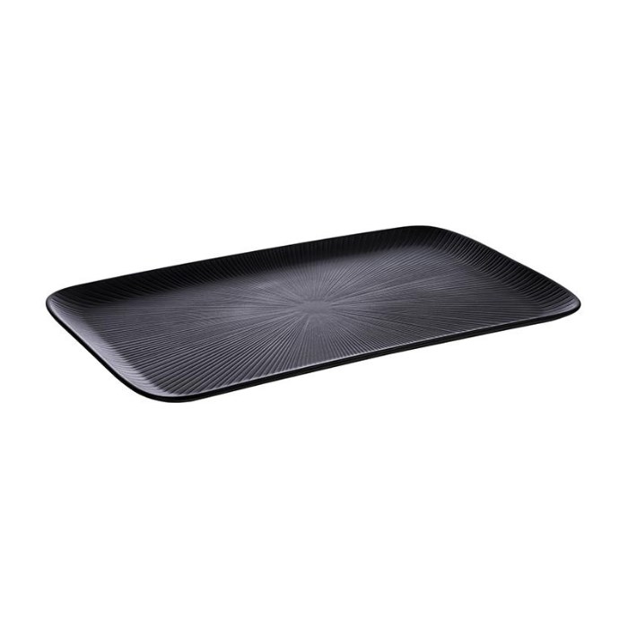 Melaminínový podnos NERO GN 1/1, čierny