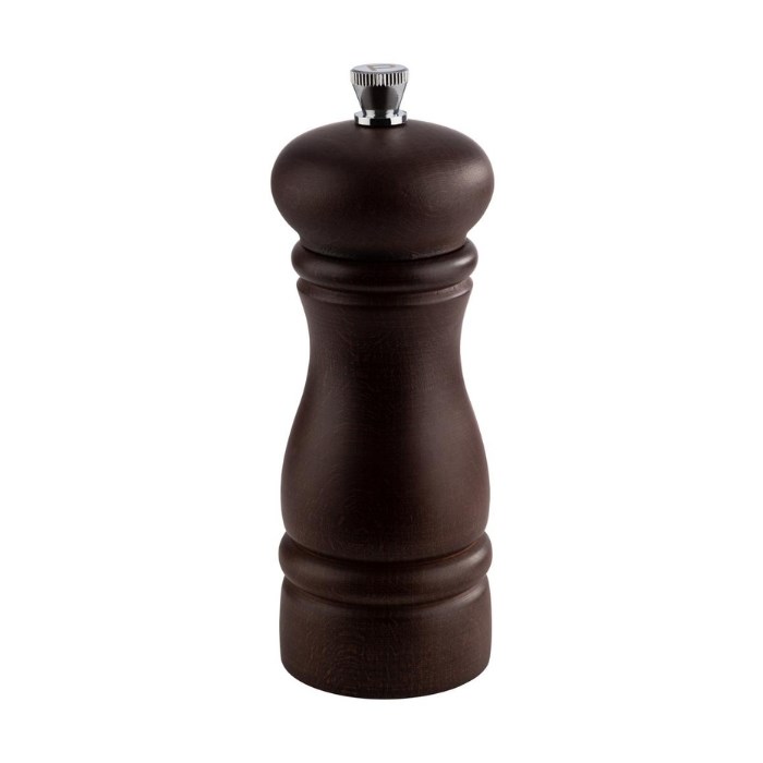 salt mill brown 15.5 cm