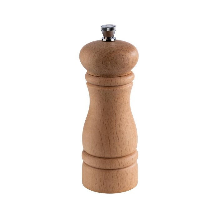 salt mill light wood 15.5 cm