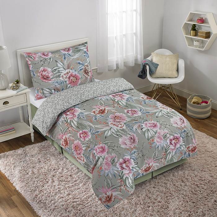 Posteľná súprava TRENDY pivonka 140 x 200 + 70 x 90 cm