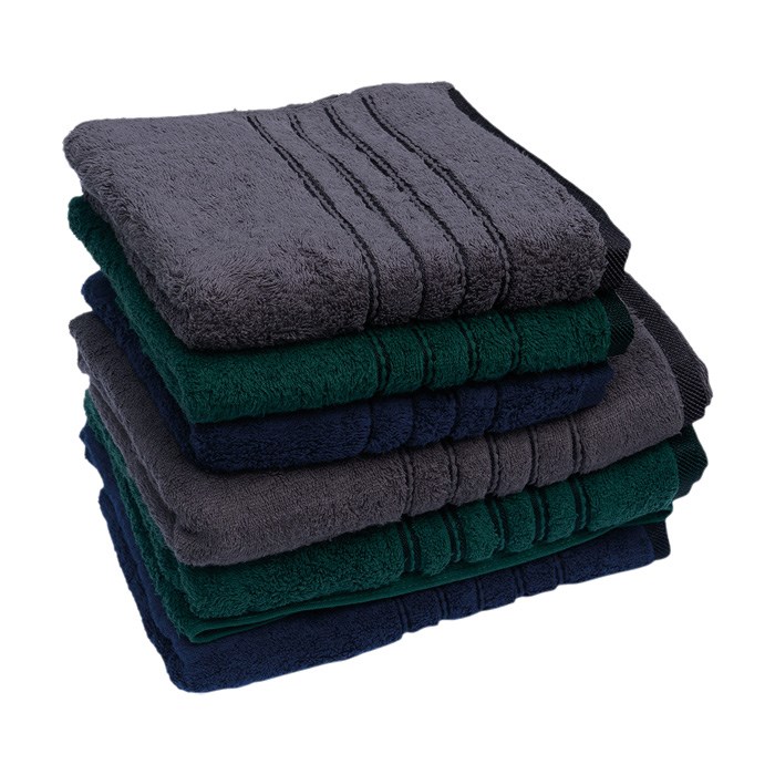 towel 50x100 cm Havana SEA GREEN terry 500 g/m2 organic cotton, double stitch