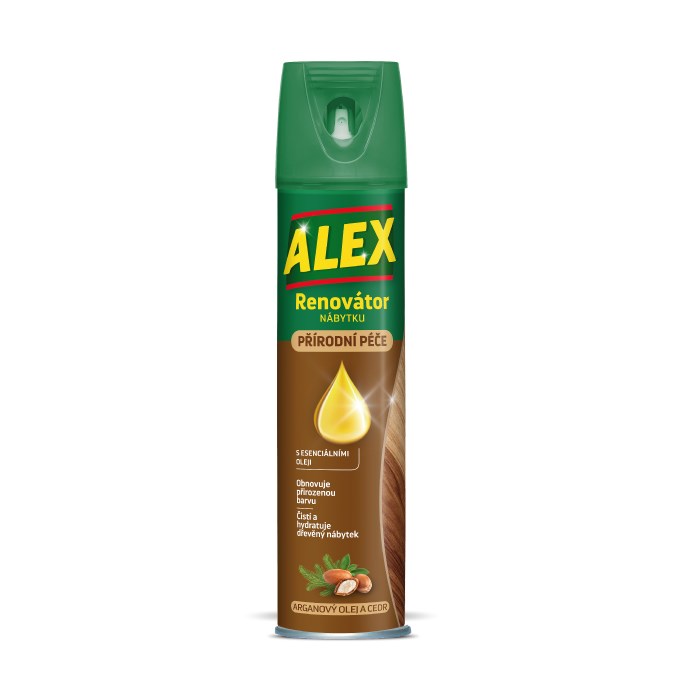 Alex 400 ml renovátor nábytku proti prachu - aerosól