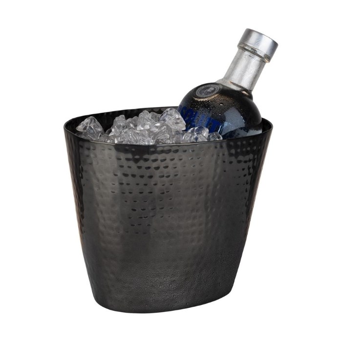 chladič na sekt 2,1l alu tmavý