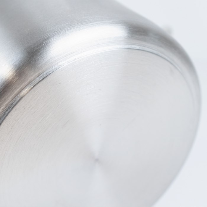 casserole 24/16 7 l tall stainless steel with lid STANDARD