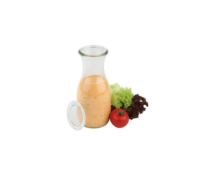poháre WECK s viečkom 0,5l sada 6ks