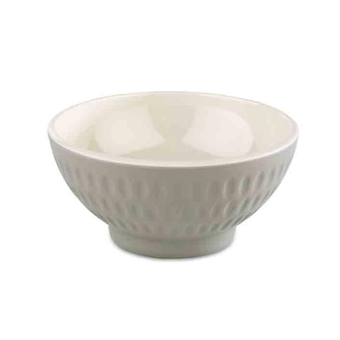 ASIA PLUS melamine bowl O 9,5 cm, gray/white