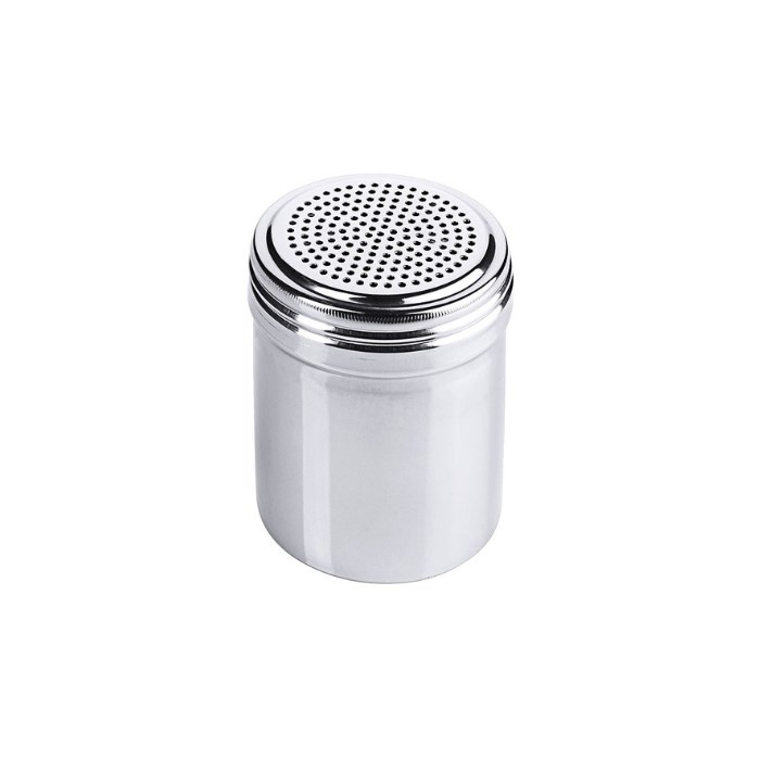 shaker 7cm dia x 9cm 2mm holes