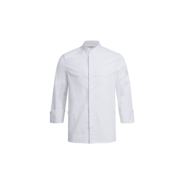 Pánsky rondon, jednoradový, regular fit, biely, veľ. XXL