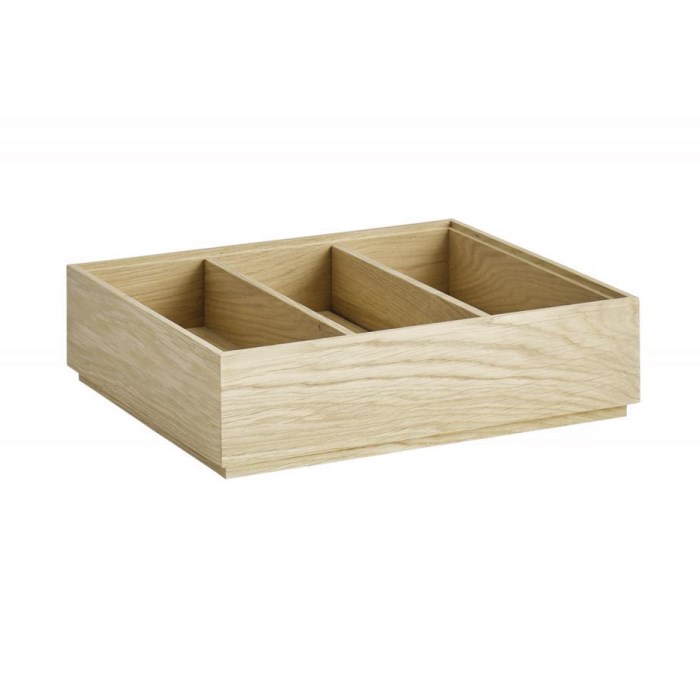 Drevená vložka do boxu VALO, GN 1/2