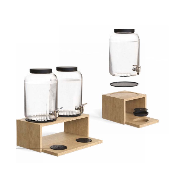Zásobník na nápoje VALO, 2 x 7 l, s podstavcom
