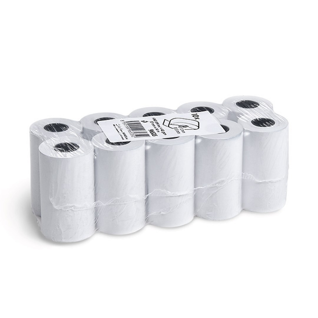 Pokladničný kotúčik termo, papierový, 57/35/12 x 14m /10 ks