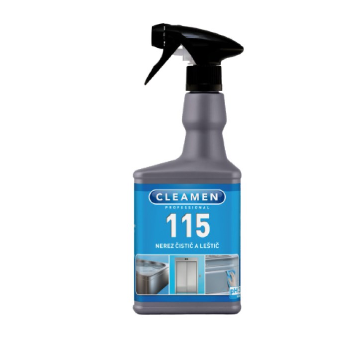 Cleamen 115 nerez čistič a leštič 550 ml