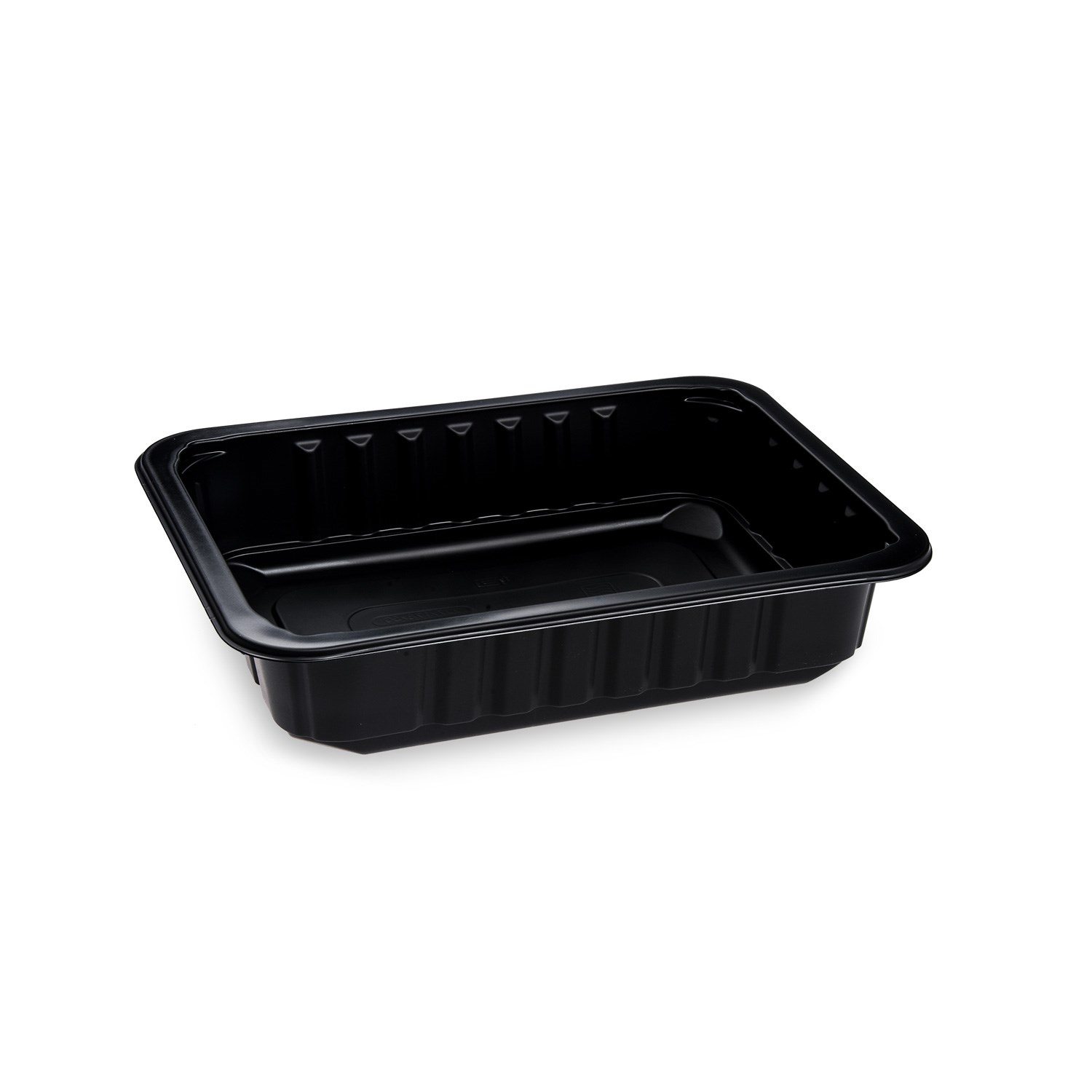 menu tray 22,7 x 17,8 x 5 cm 320 pcs black