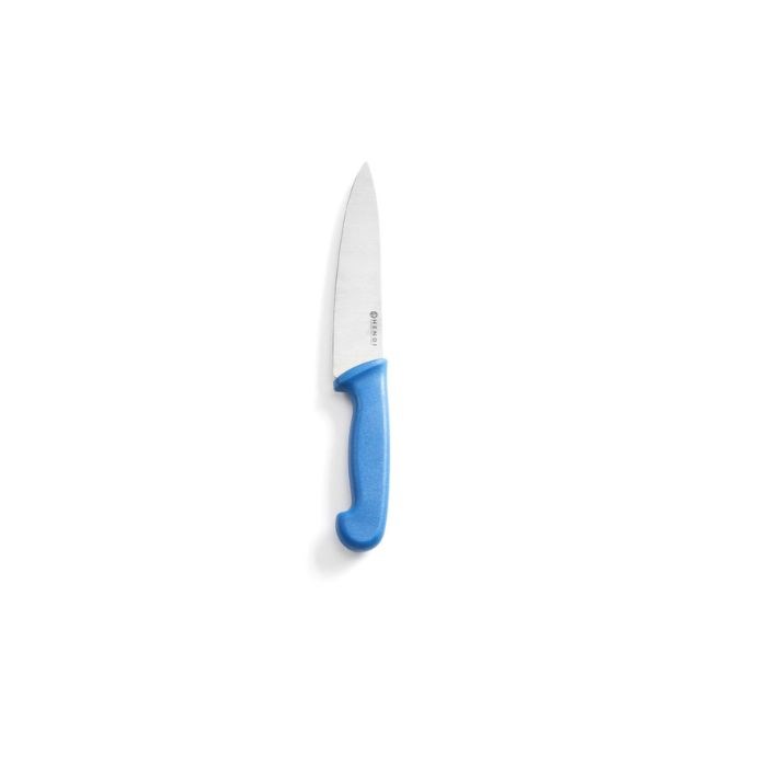 cook's knife 18 cm blade blue
