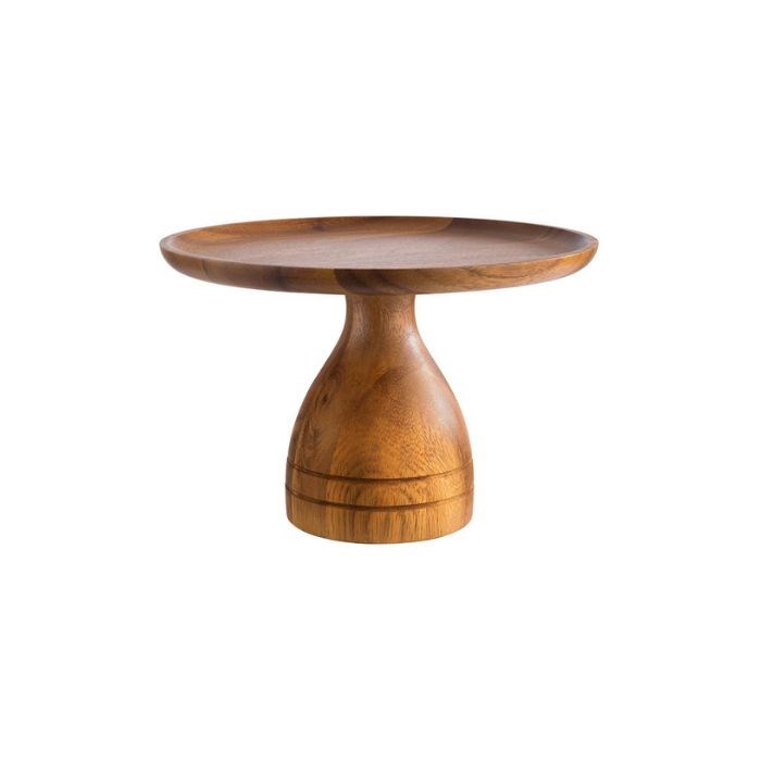Podnos AKACIA na tortu / servírovaciu, priemer. 24 cm, v.16cm