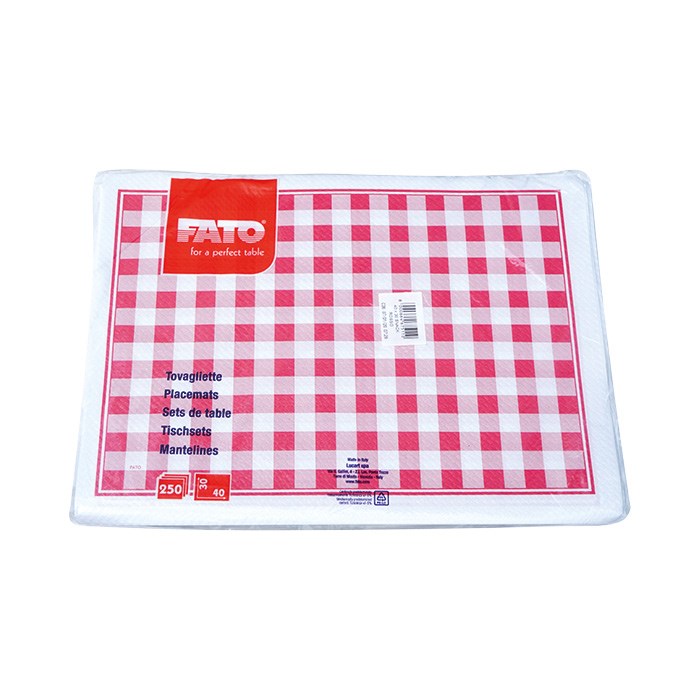 prestieranie papierové 30x40 cm / 250ks 1-vrstvové vzor kocka