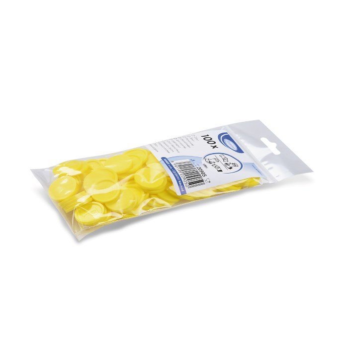 token yellow 23mm PS 100 pcs
