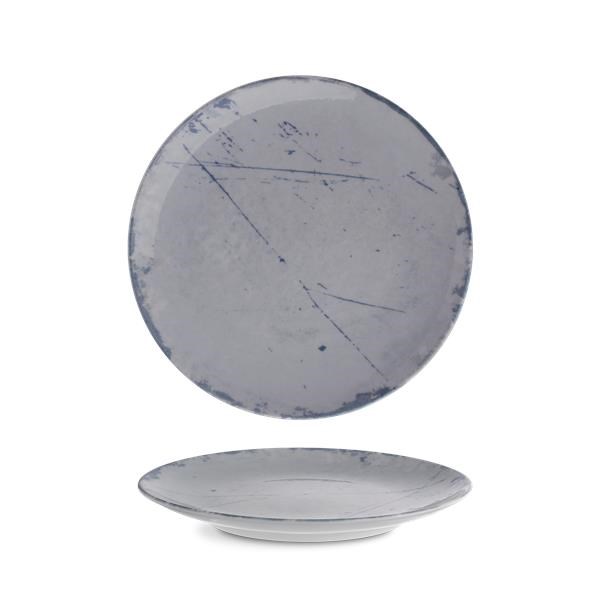 Plytký tanier coup ISABELLE, 27 cm, dekor Stone blue