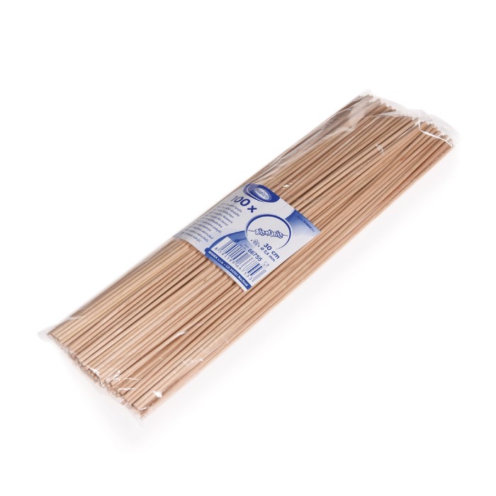 špajle 30cm / 100ks hrocené drevené