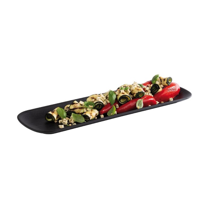 NERO GN 2/4 tray, 53 x 16,2 x 2,5 cm, black