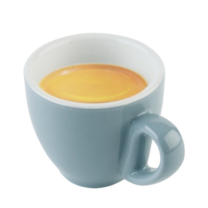 Šálka na espresso SNUG, 0,08 l, modrá