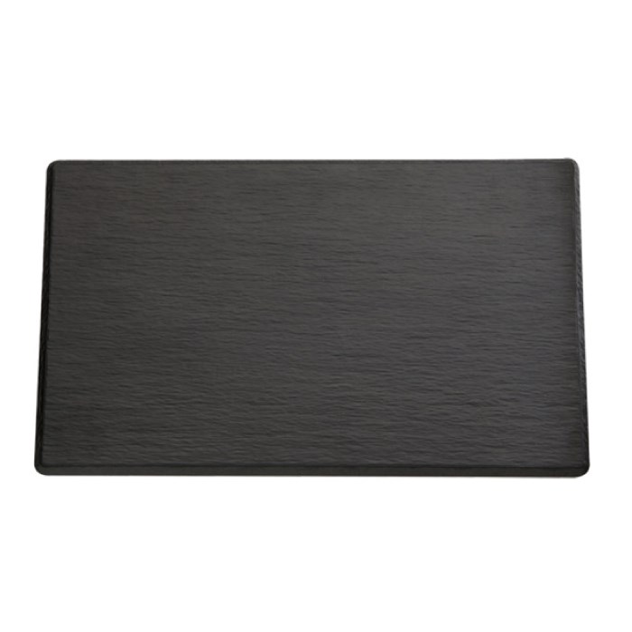 SLATE melamine tray GN 1/3, black