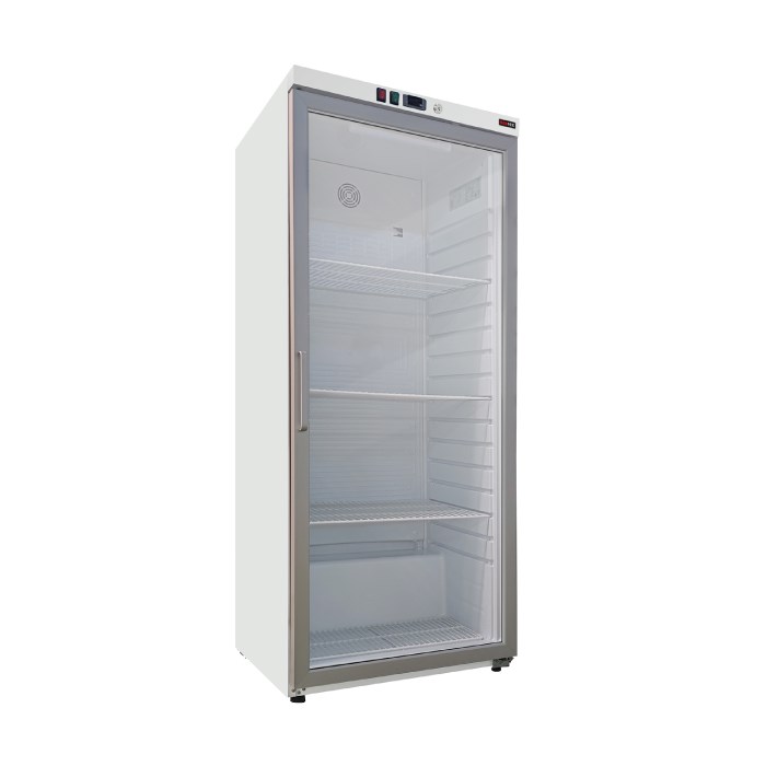 skříň chladicí 350 l DRR 400/G prosklené dveře, bílá,  záruka 12 měsíců