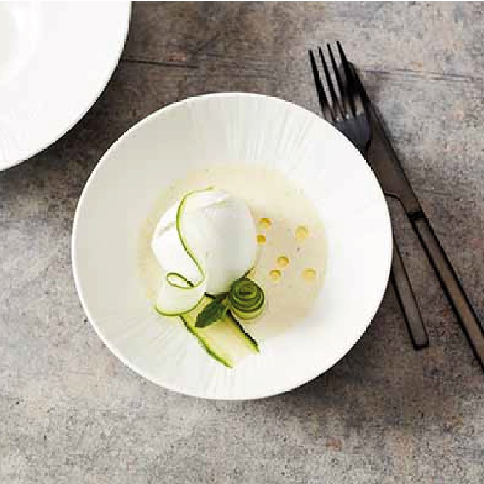 Hlboký tanier PURE WHITE, 19 cm