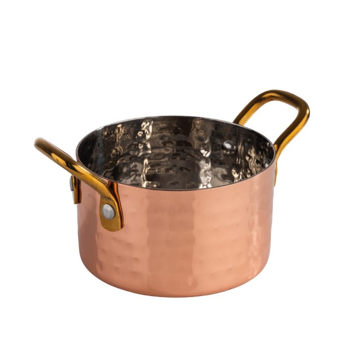 Serving pot MUMBAI 0.30 l, stainless steel / copper
