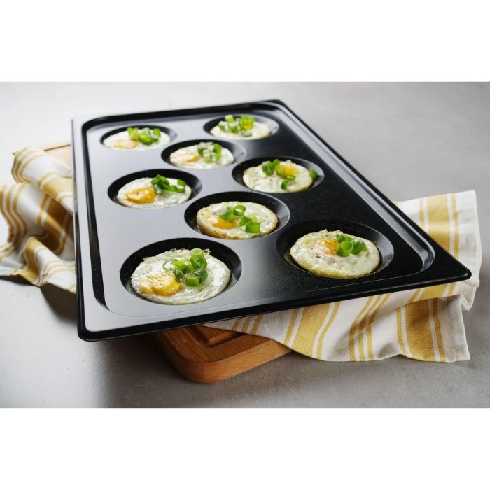 CONVECTOMAT EGGPLATE Tray for 8 eggs, with non-stick coating, GN 1/1