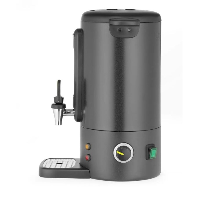 Ohrievač vína/vody/kávy/čaja 16 l, matne čierny