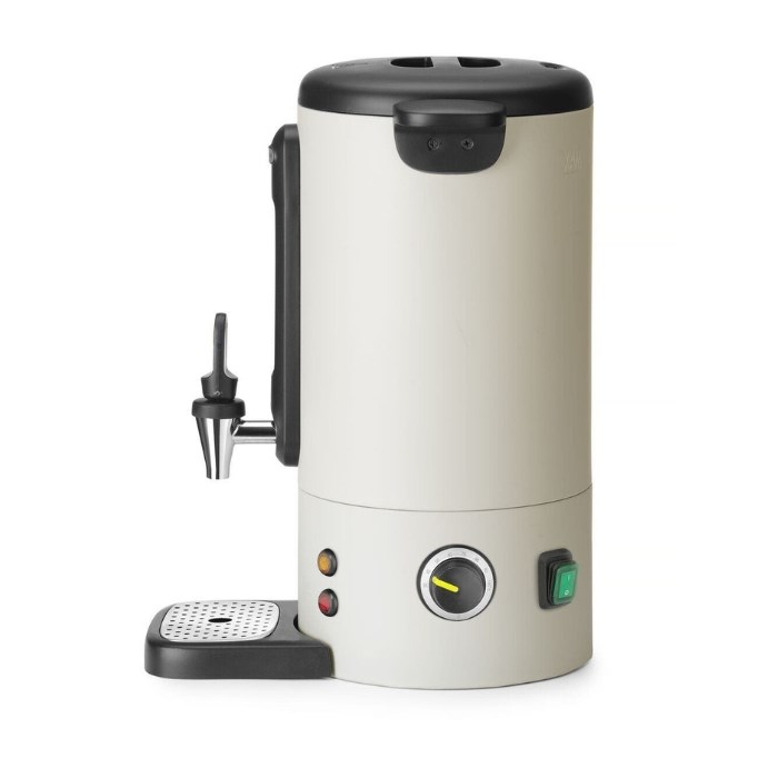 Ohrievač vína/vody/kávy/čaja 16 l, svetlo šedý