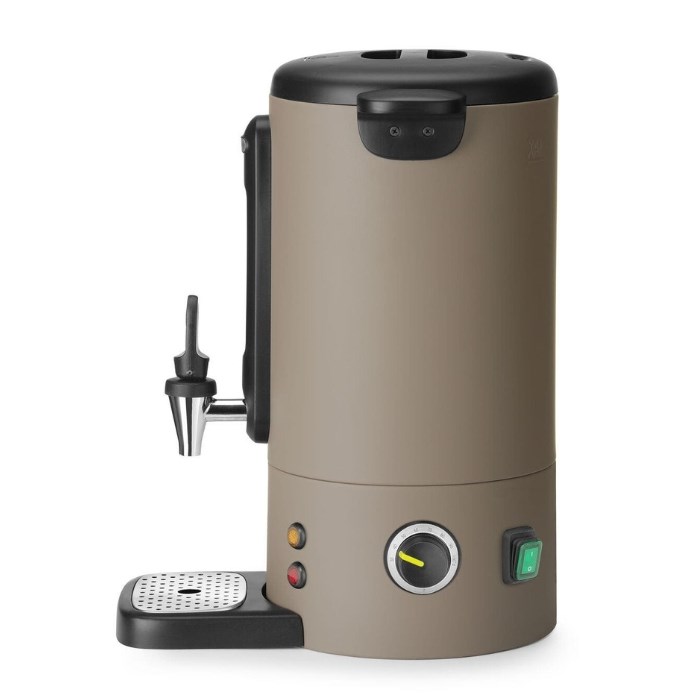 Hot drinks boiler taupe 9 l