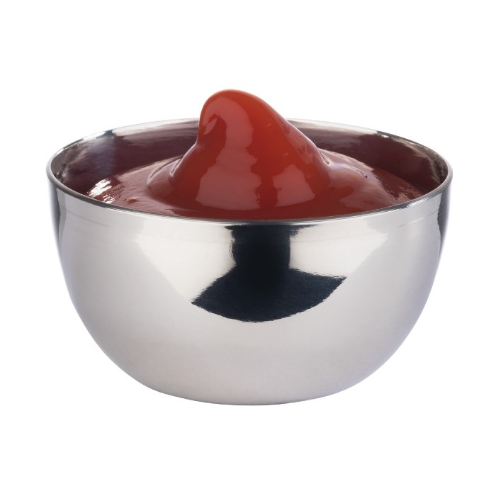 miska 6cm, výška 3 cm nerez pro podnos 00864