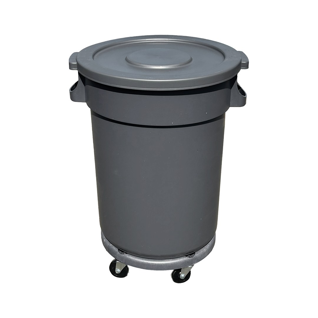 Plné veko pre kôš na odpad 120 l
