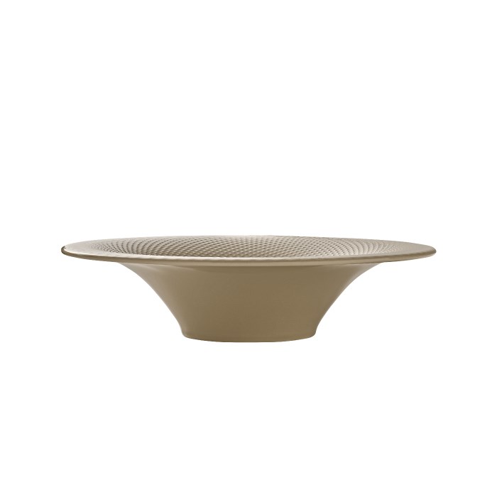 Heart&Soul talíř hluboký reliéf 27 cm coupe Pine almond