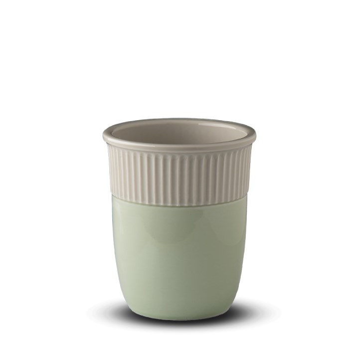 DOUBLEWALLS Porcelánová dvojstenná šálka, svetlo modrý 200 ml