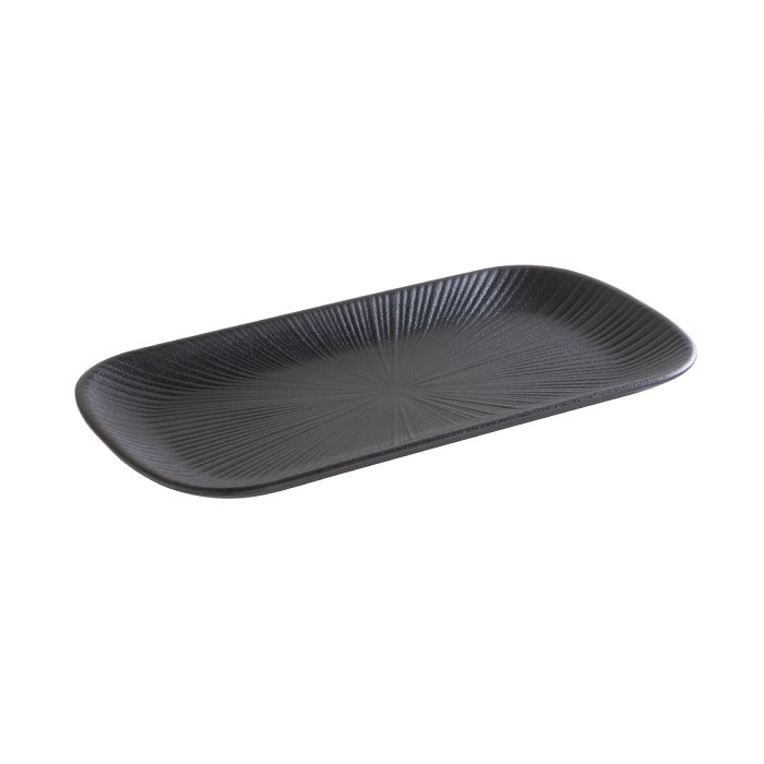 podnos GN 1/3 Nero 32,5 x 17,6 cm melamin černý