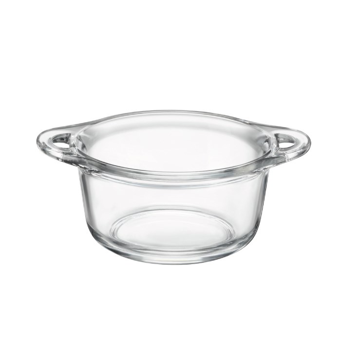 Sklenený servírovací kastrólik 500 ml, priemer. 12,5 cm