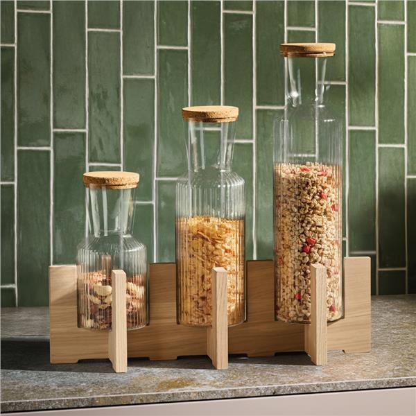 Stojan na karafy drevený VALO