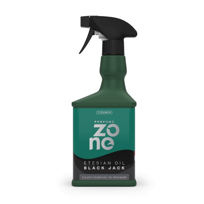 Cleamen perfume zone olejový osvěžovač 550 ml Etesian black jack s rozprašovačem
